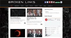 Desktop Screenshot of brokenlinksmusic.co.uk